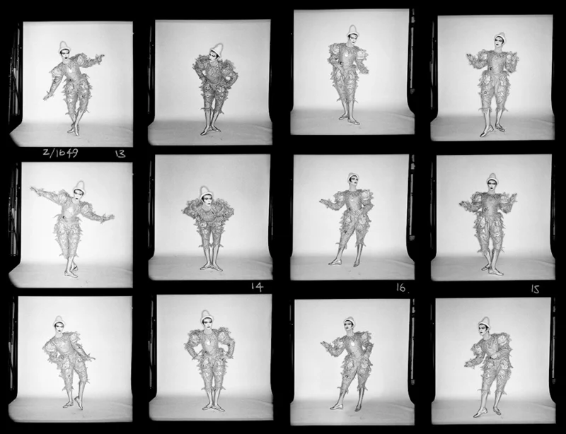 Scary Monsters Contact Sheet #2 - 1980