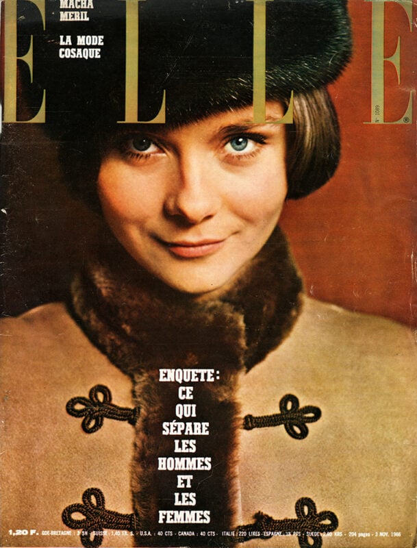 French Elle No.1089 3rd November 1966